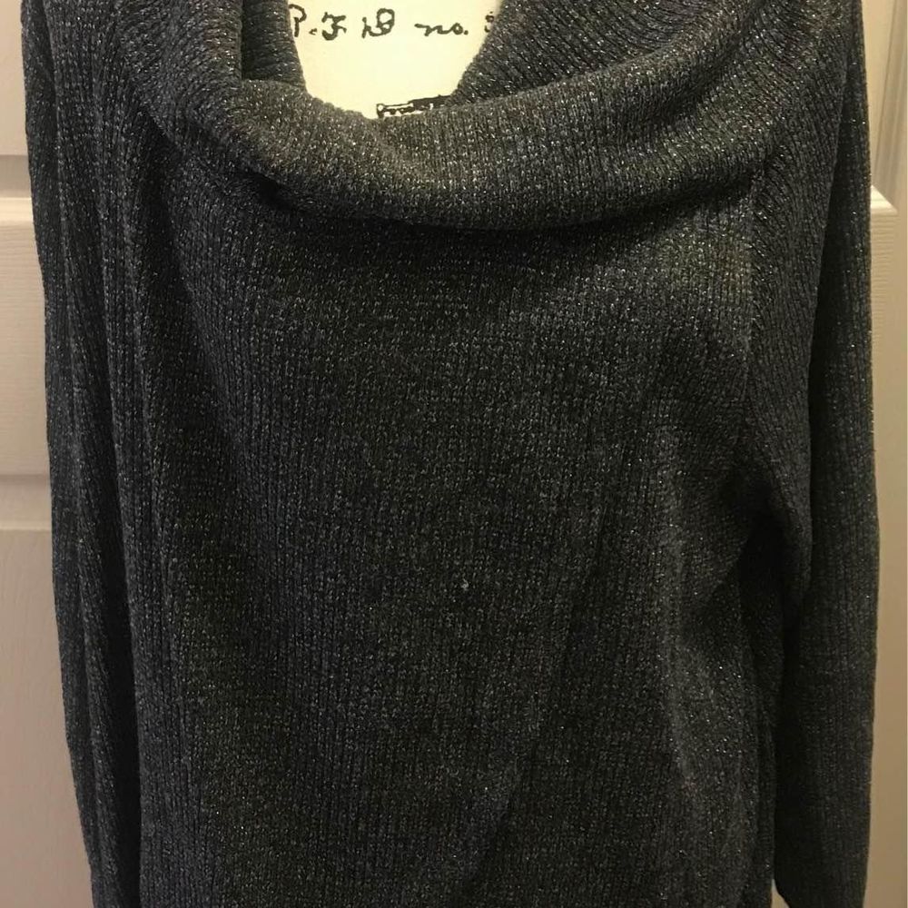 Ophelia Roe Plus Size 3x Silver Glitter Sweater Holiday